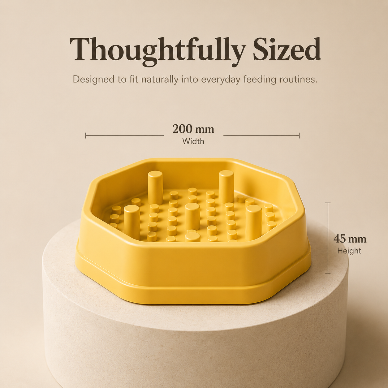 Mindful Feeding Bowl